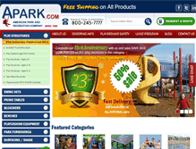 Tablet Screenshot of apark.com
