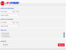 Tablet Screenshot of apark.es